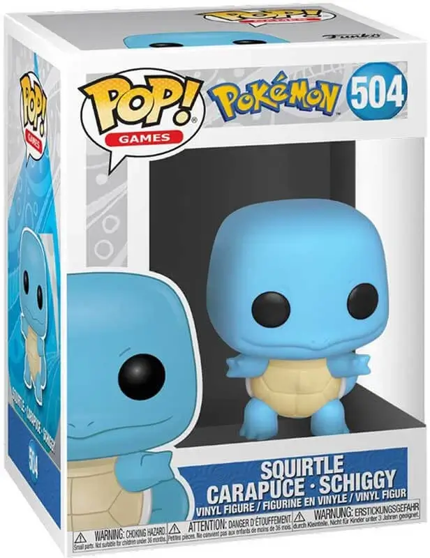 FUNKO POP GAMES: POKEMON- SQUIRTLE- EMEA - CORE