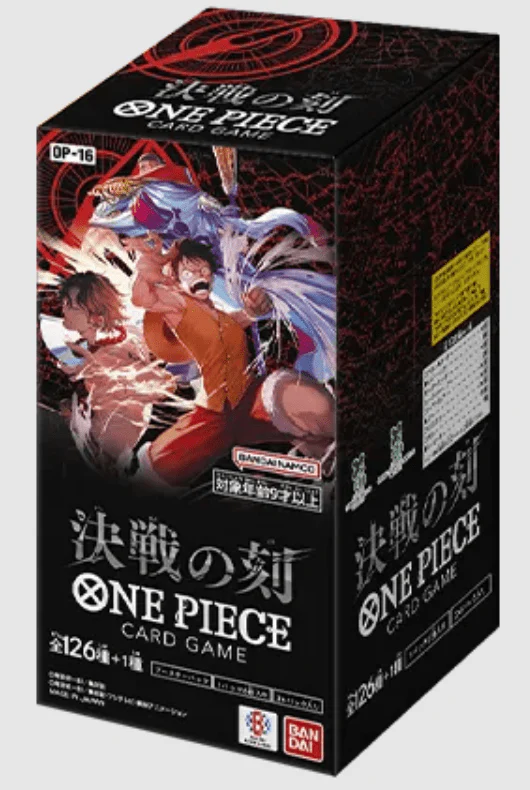 ONE PIECE TCG: Moment of the Decisive Battle OP-16 Japán Box