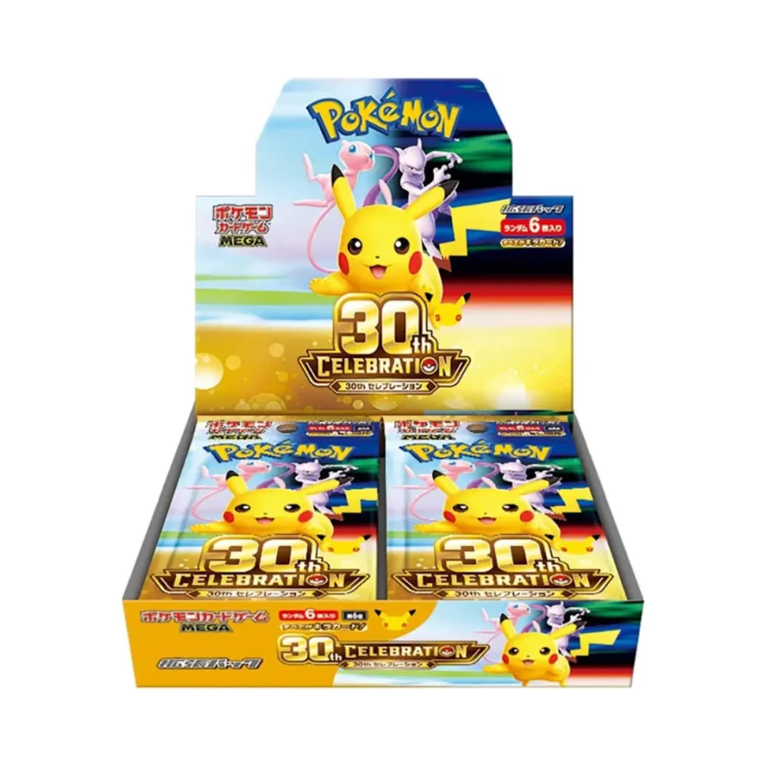 {M6A BOX} 30th CELEBRATION | Japanese Pokemon Booster box