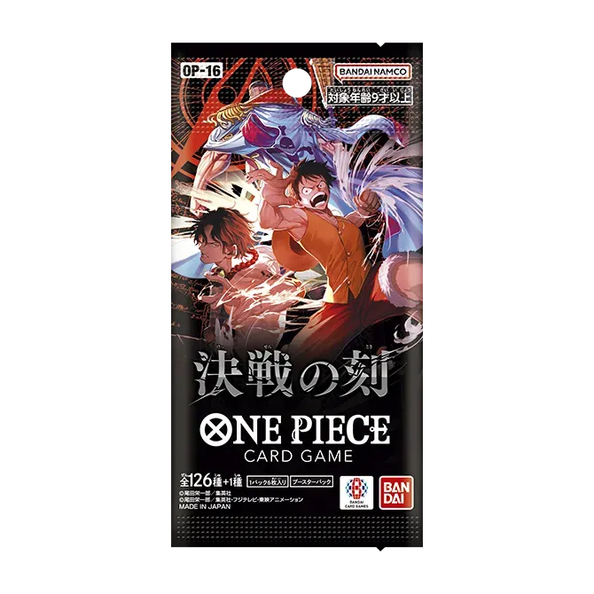 ONE PIECE TCG: Moment of the Decisive Battle OP-16 Japán Pack