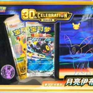 Pokémon TCG 30th Anniversary – Umbreon ex Premium Deck Set (Kínai)
