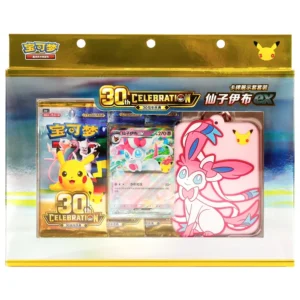 Pokémon TCG 30th Anniversary Celebration Card Display Set – Sylveon ex (Kínai)